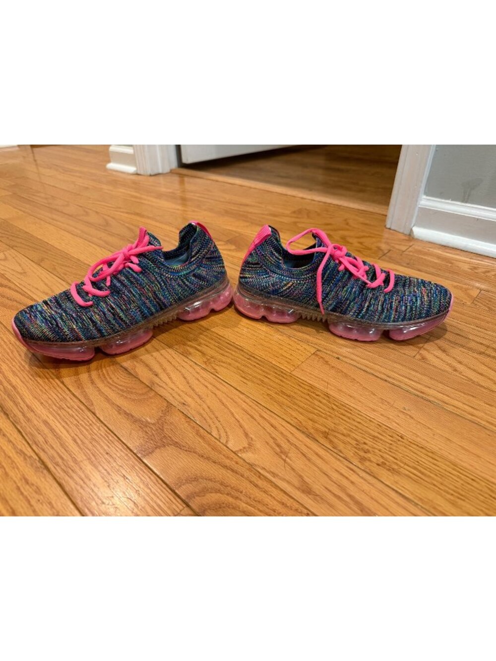 Air Underground Anya Knit Multicolor Bubble Sneakers Size 9M